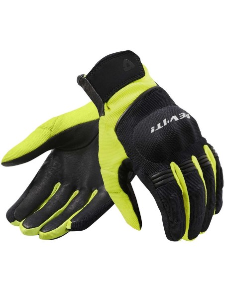 REV'IT MOSCA H2O HERRENHANDSCHUH SCHWARZ GELB