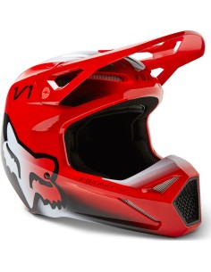 FUCHS V1 TOXSYK HELM FLUORESZIEREND ROT