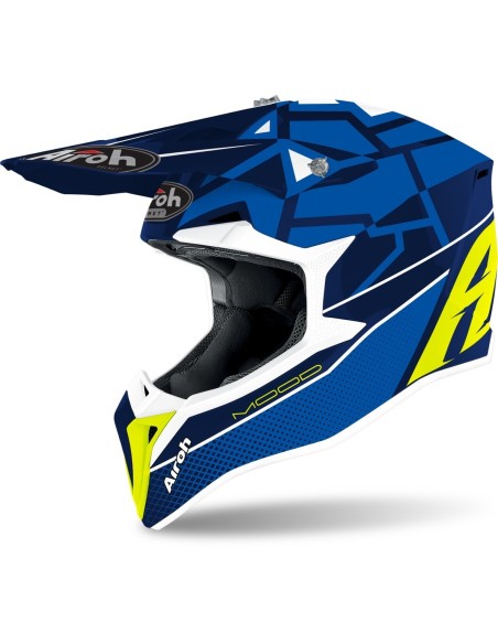 AIROH WRAAP MOOD BLUE GLOSS BABY HELMET
