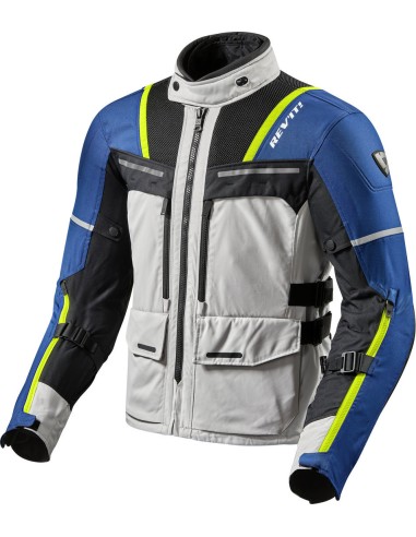 REV'IT OFFTRACK JACKET SILVER BLUE