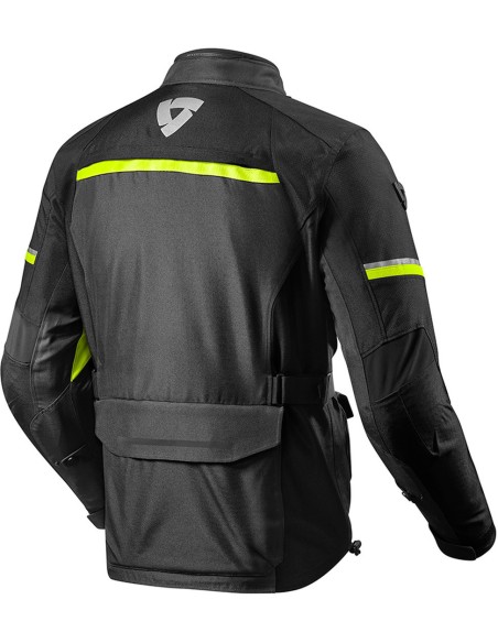 REV'IT OUTBACK 3 JACKET BLACK YELLOW