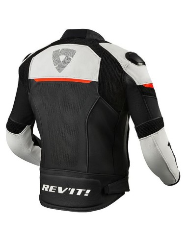 REV'IT KONVEXE JACKE SCHWARZ ROT