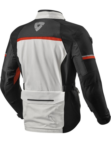 REVIT OUTBACK 3 JACKET SILVER RED