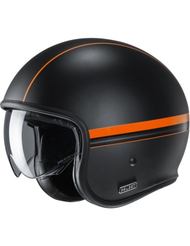 CASCO HJC V 30 EQUINOX NEGRO NARANJA