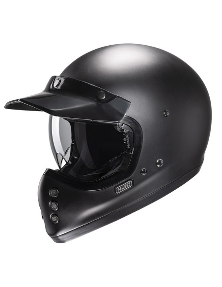 CASCO NEGRO SEMIPLANO HJC V60