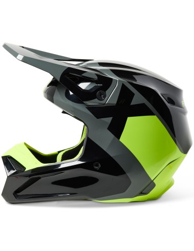 FOX V1 XPOZR HELM SCHWARZ GRAU