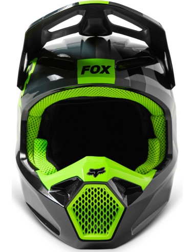 FOX V1 XPOZR HELM SCHWARZ GRAU