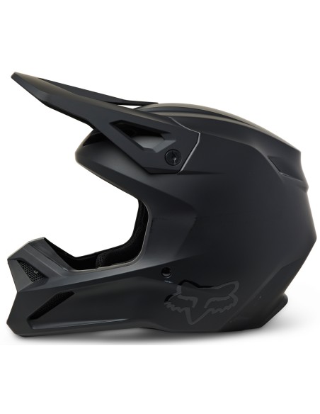 CASCO FOX V1 SOLID MATTE BLACK