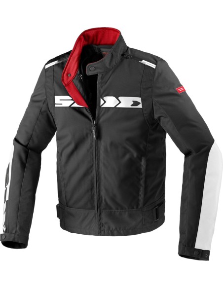 SPIDI SOLAR TEX JACKE SCHWARZ WEISS