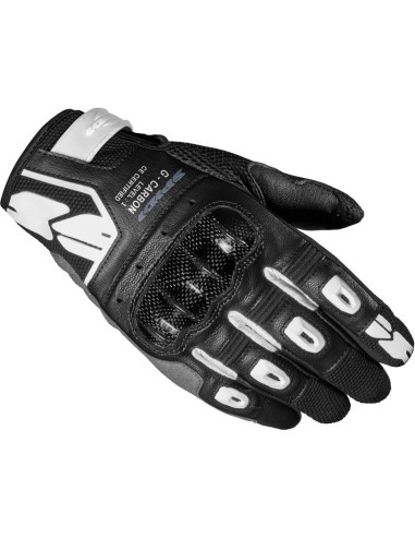 GUANTI DONNA SPIDI G-CARBON BLACK WHITE