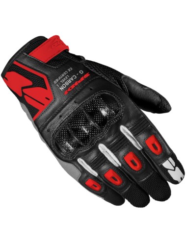 SPIDI HANDSCHUHE G-CARBON ROT
