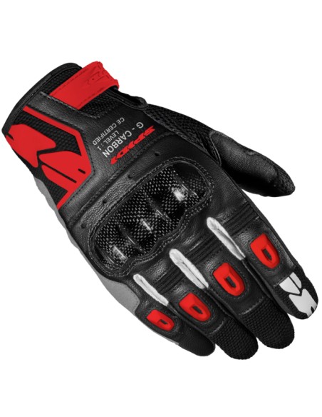 GUANTI SPIDI G-CARBON RED