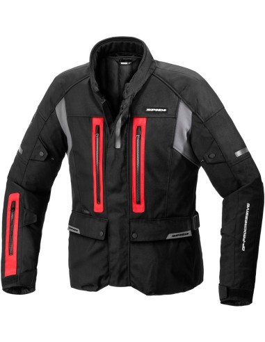 GIACCA SPIDI TRAVELER 3 BLACK RED