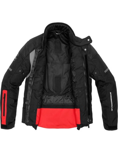 SPIDI TRAVELER 3 BLACK RED JACKET