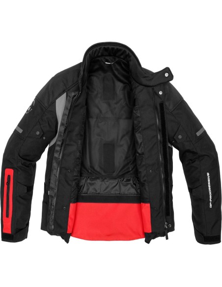 GIACCA SPIDI TRAVELER 3 BLACK RED