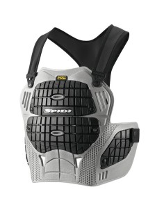 SCHUTZ SPIDI THORAX WARRIOR GRAU SCHWARZ