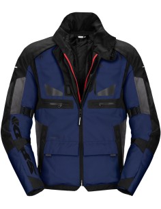 SPIDI CROSSMASTER JACKE SCHWARZ BLAU