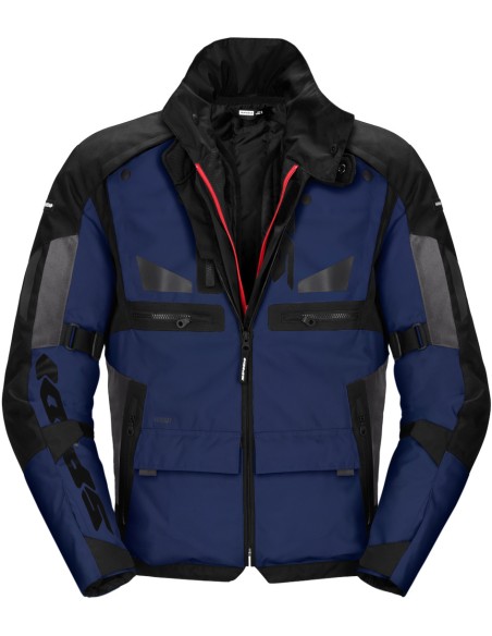 SPIDI CROSSMASTER JACKET BLACK BLUE