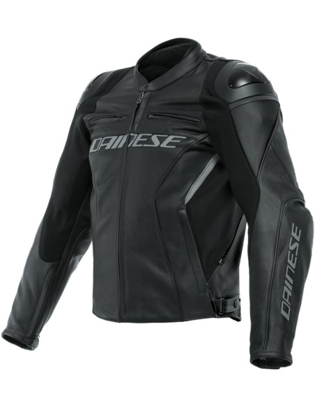 DAINESE RACING 4 CHAQUETA DE CUERO NEGRO
