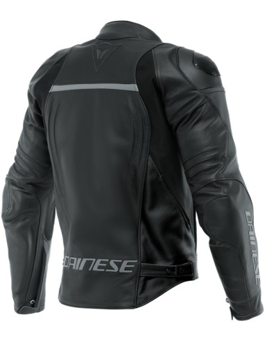 DAINESE RACING 4 CHAQUETA DE CUERO NEGRO