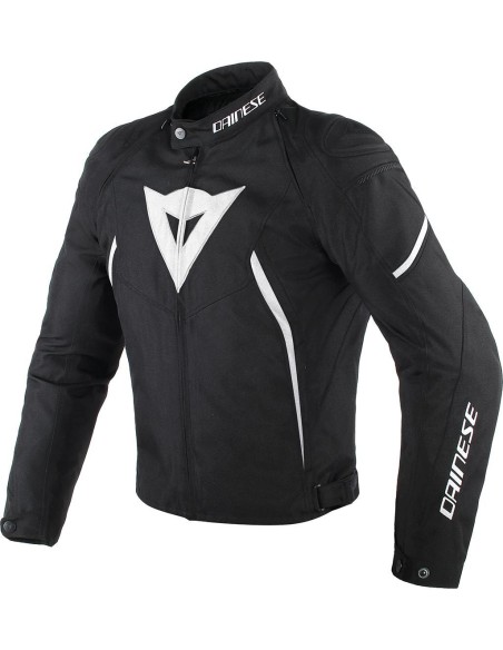 DAINESE AVRO D2 TEX JACKE SCHWARZ WEISS