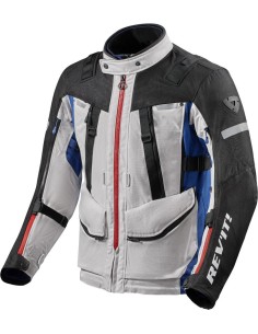 GIACCA REV'IT SAND 4 H2O ARGENTO BLU