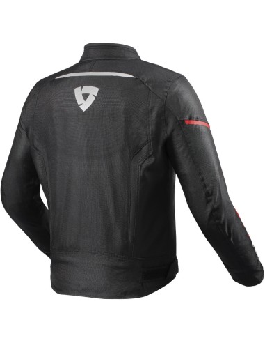 REV'IT SPRINT H2O JACKE SCHWARZ ROT