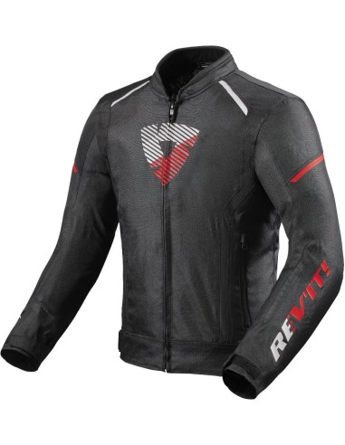 REV'IT SPRINT H2O V V V VESTE NOIR ROUGE