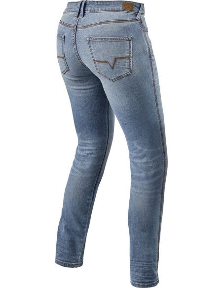 JEAN FEMME REV'IT SHELBY 2 BLEU CLAIR