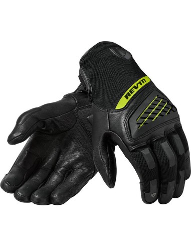 GUANTES REV'IT NEUTRON-3 NEGRO AMARILLO