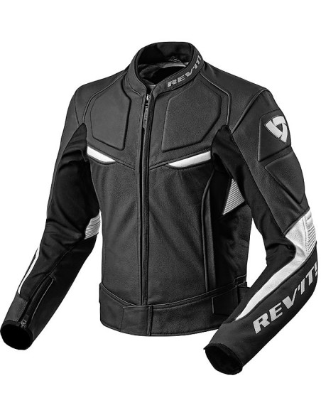 REV'IT JACKET MASARU BLACK WHITE