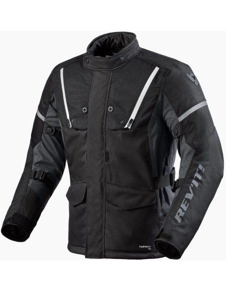 REVIT HORIZON 3 H2O JACKET BLACK WHITE
