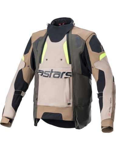 ALPINESTARS HALO DRYSTAR JACKET KHAKI SAND YELLOW