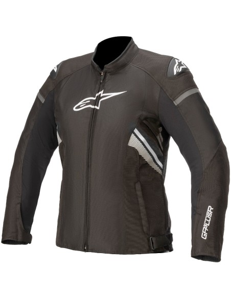 VESTE ALPINESTARS STELLA TGP PLUS RV3 NOIR BLANC POUR FEMME