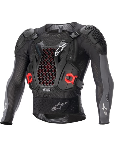 ALPINESTARS BIONIC PLUS V2 BIB BLACK ANTHRACITE RED