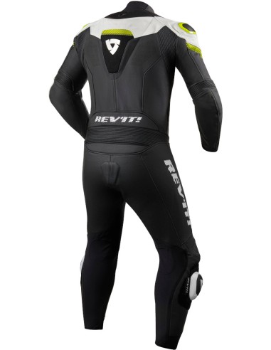 REVIT ARGON BLACK YELLOW ONE PIECE SUIT