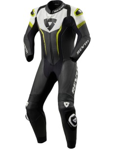 REVIT ARGON NEGRO AMARILLO TRAJE DE UNA PIEZA