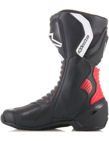 BOTTES ALPINESTARS SMX-6 V2 NOIR ROUGE BLANC