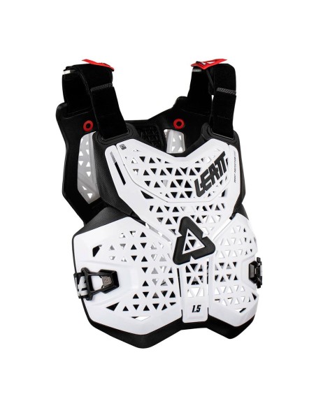 PETTORINA LEATT 1.5 BIANCO