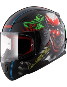 LS2 RAPID HAPPY DREAMS CASCO NEGRO