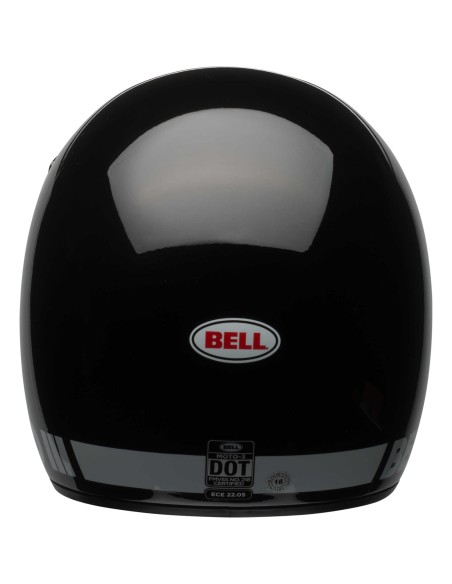 CASQUE CLASSIQUE DE BELL MOTO-3 GLOSS BLACKOUT