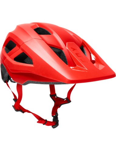 FOX MAINFRAME TRVRS ROUGE FLUORESCENT CASQUE MTB
