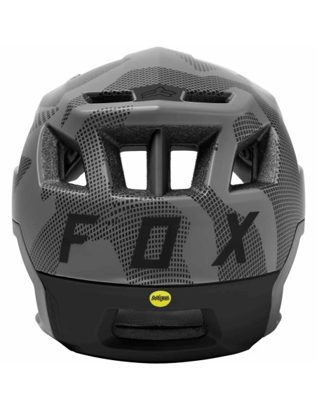 FOX DROPFRAME PRO CAMO GREY MTB HELMET