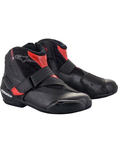 SCARPE ALPINESTARS SMX-1 R V2 VENTED BLACK RED