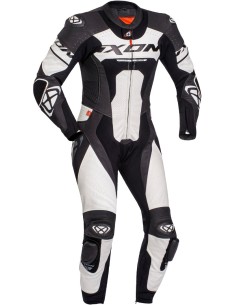 TRAJE DE UNA PIEZA IXON JACKAL NEGRO BLANCO