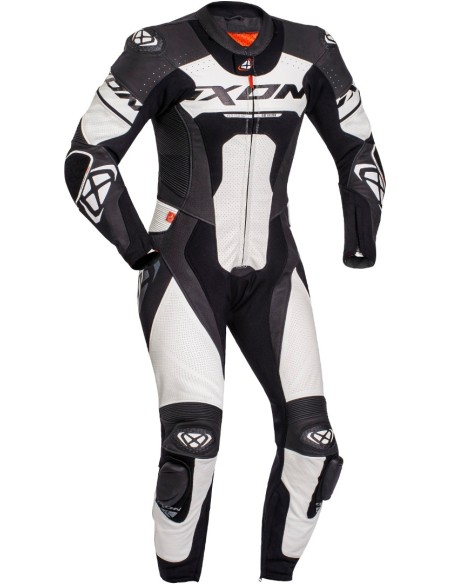 IXON JACKAL FULL SUIT BLACK WHITE