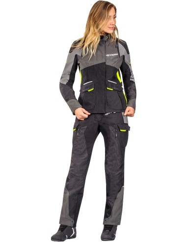 GIACCA DONNA IXON BALDER WP NERO GRIGIO GIALLO