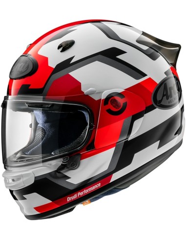 ARAI QUANTIC FACE RED HELMET