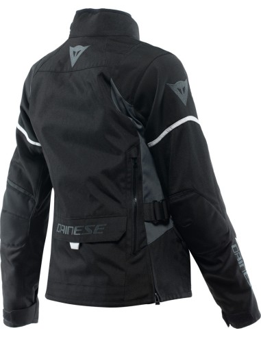 DAINESE TEMPEST-3 D-DRY NEGRO ÉBANO CHAQUETA DE MUJER