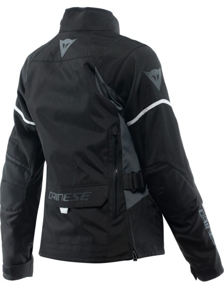 DAINESE TEMPEST-3 D-DRY NEGRO ÉBANO CHAQUETA DE MUJER